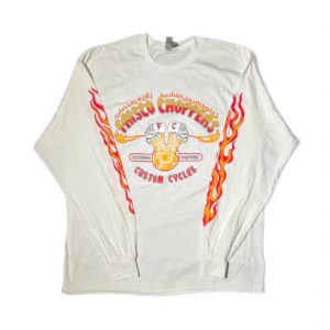 Frisco Choppers Flaming Skull Yellow＆Red 限定　Long Sleeve